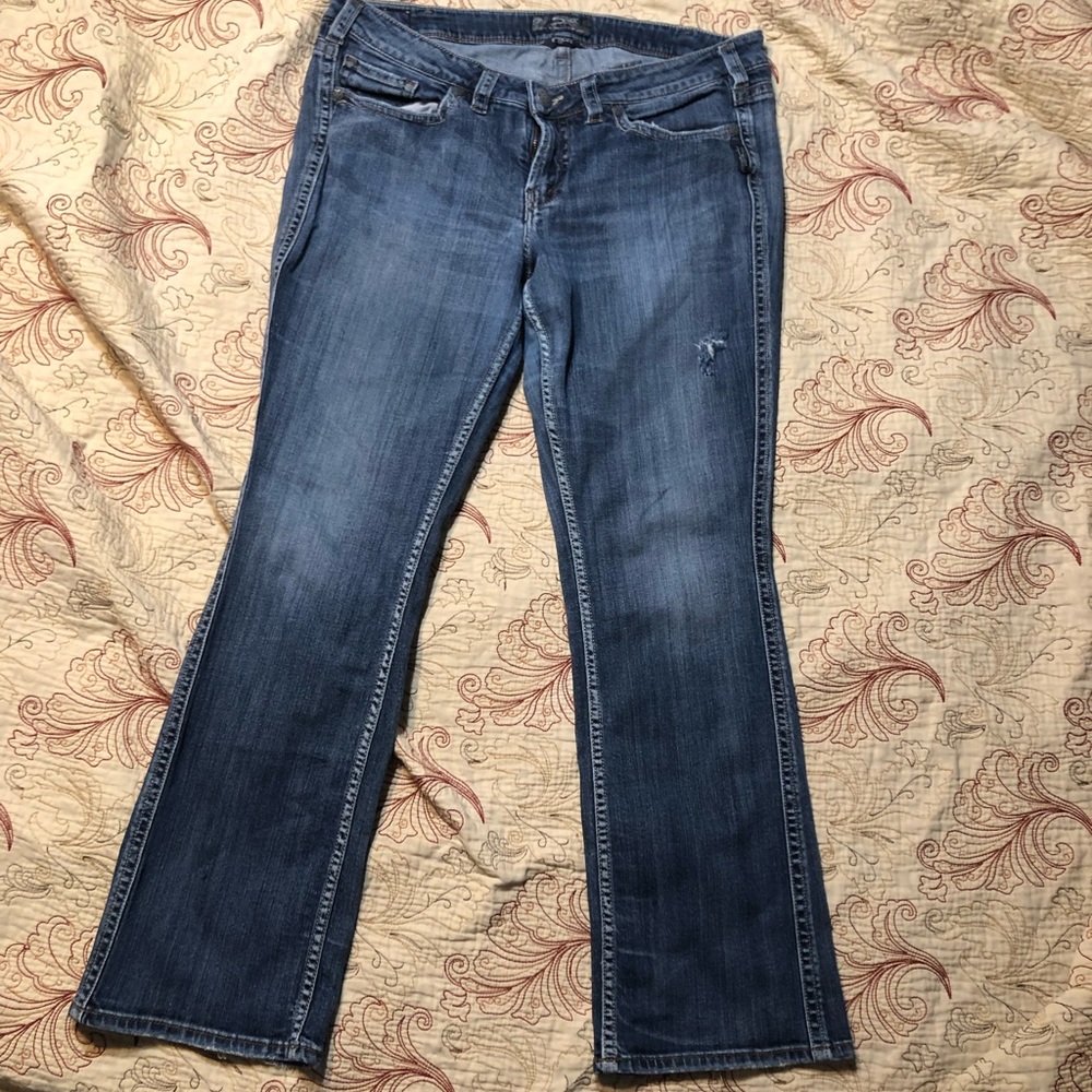Silver jeans 18x33